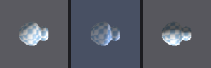 Vase (surface of revolution) rendered under each lighting condition